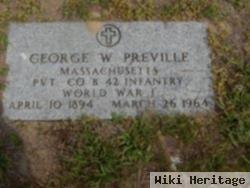 George W Preville