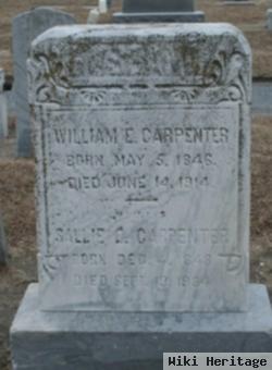 William E Carpenter