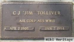 C J "jim" Tolliver