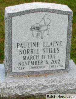 Pauline Elaine Norrie Stiles