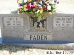 Howard Taft Paden