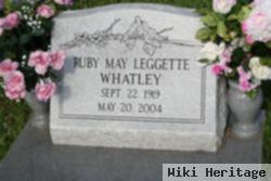 Ruby May Leggette Whatley