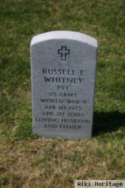 Pvt Russell E Whitney