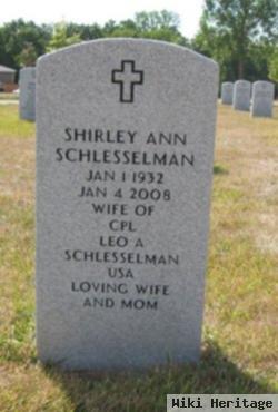 Shirley Ann Tieman Schlesselman