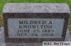 Mildred A. Knowlton