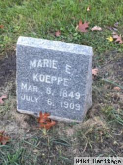 Marie E Koeppe