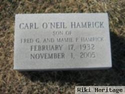 Carl O'neil Hamrick