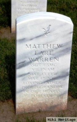 Matthew Earl Warren