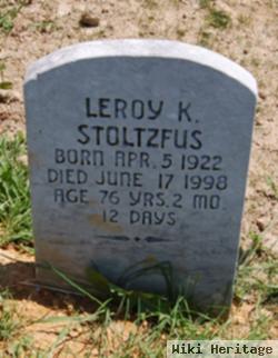 Leroy K Stoltzfus