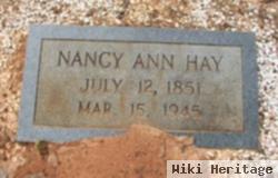 Nancy Ann Hay