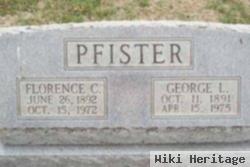 George L Pfister, Sr