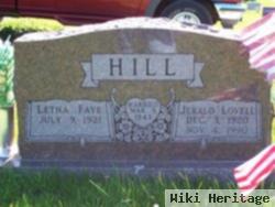 Letha Faye Baker Hill