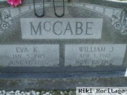 William J Mccabe