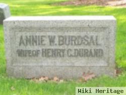 Annie Woodward Burdsal Durand