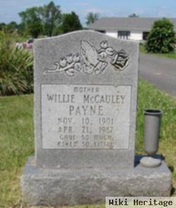 Willie Mccauley Payne