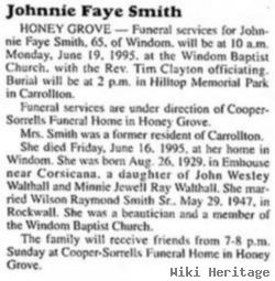 Johnnie Faye Walthall Smith