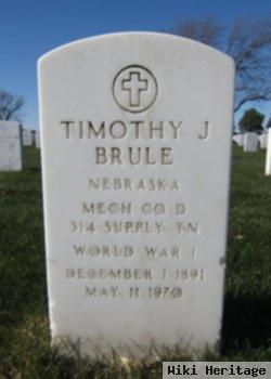 Timothy J Brule