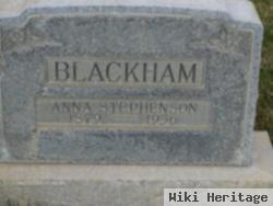 Anna Jane Stephenson Blackham