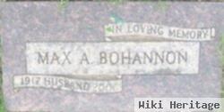 Max A. Bohannon