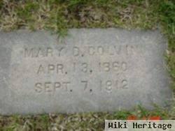 Mary Eliza Dunn Colvin