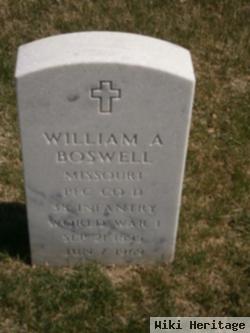 William A Boswell