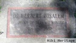 Dr Herbert Rusalem