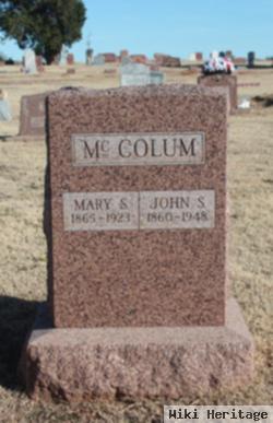 Mary "mollie" Bills Mccolum