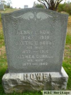 Hattie E Hobbs Howe