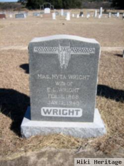 Mrs Hyta Wright