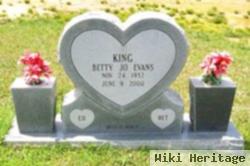 Betty Jo Evans King