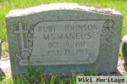 Ruby Johnson Mcmaneus