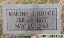 Martha J. Varner Hodge