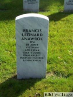 Francis Leonard "fran" Anawrok