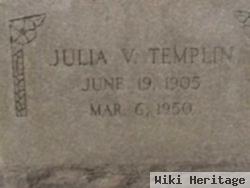 Julia V Spisak Templin