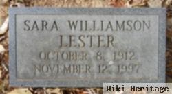 Sara Williamson Lester