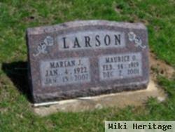 Marian J Bierman Larson