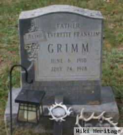 Everette Franklin Grimm