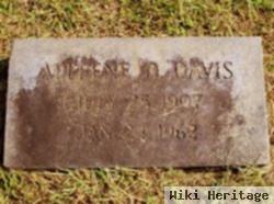 Alleene D. Davis