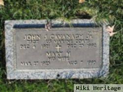 John J Cavanagh, Jr