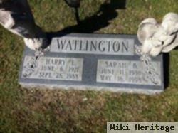 Harry Edward Watlington