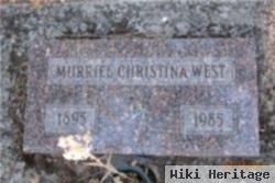 Murriel Christina Staack West