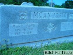 Mary Jane Mcandrew