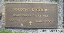 Dorothy Pate Goode