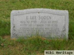 Sgt E. Lee Soden