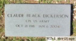 Claude Black "buck" Dickerson