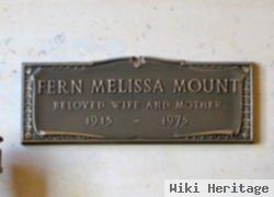 Fern Melissa Mount