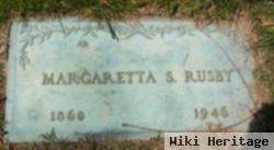 Margaretta Saunier Hanna Rusby