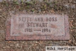 Betty Ann Boss Stewart