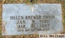 Helen Glenn Brewer Swain