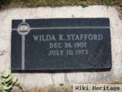 Wilda K Stafford